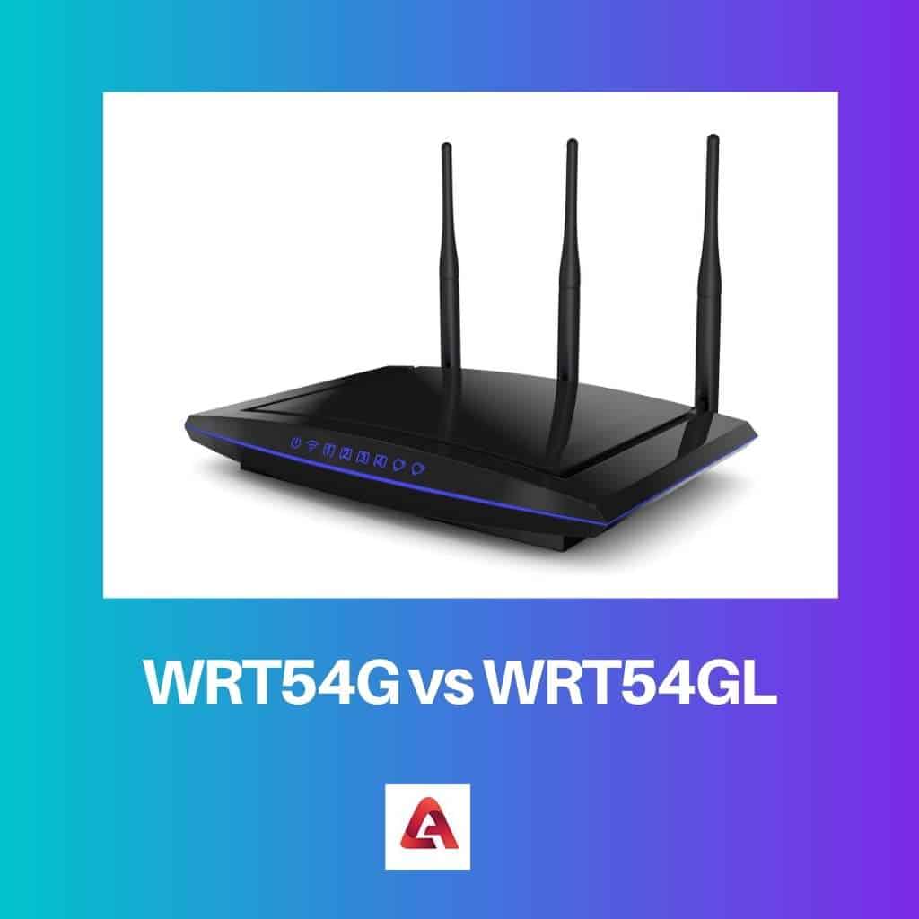 WRT54G vs WRT54GL Difference and Comparison