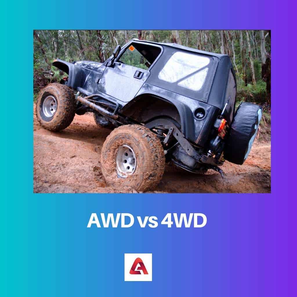 AWD vs 4WD: Difference and Comparison