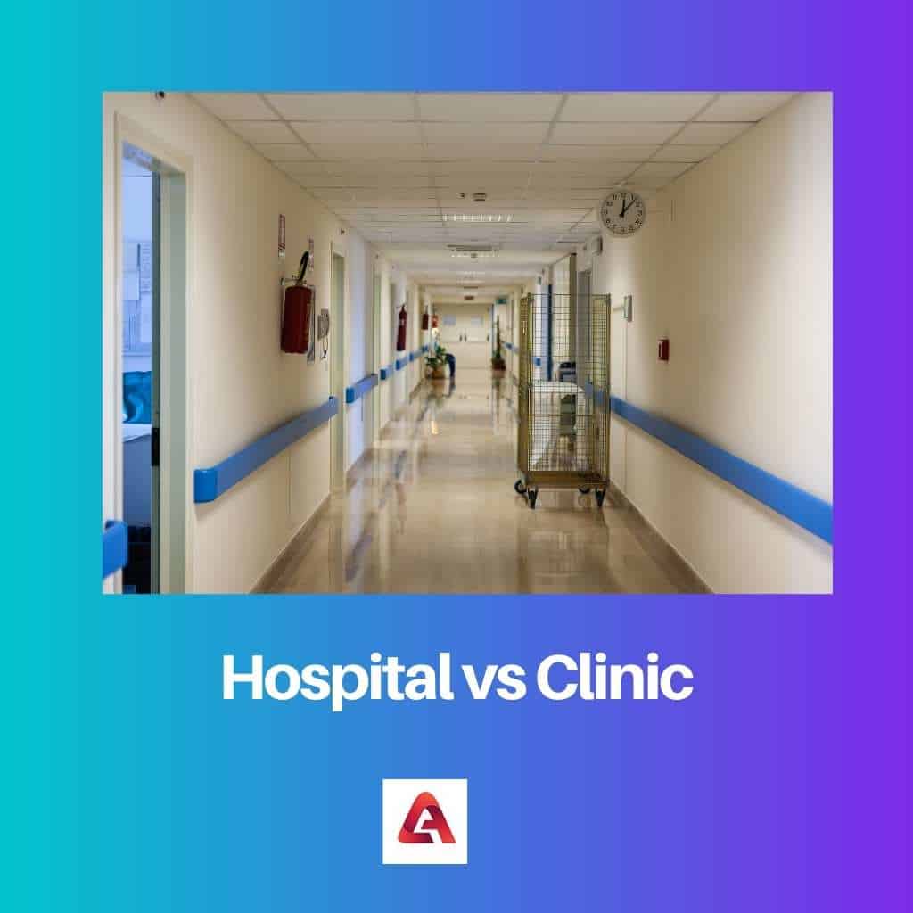 Rumah Sakit vs Klinik Perbedaan dan Perbandingan