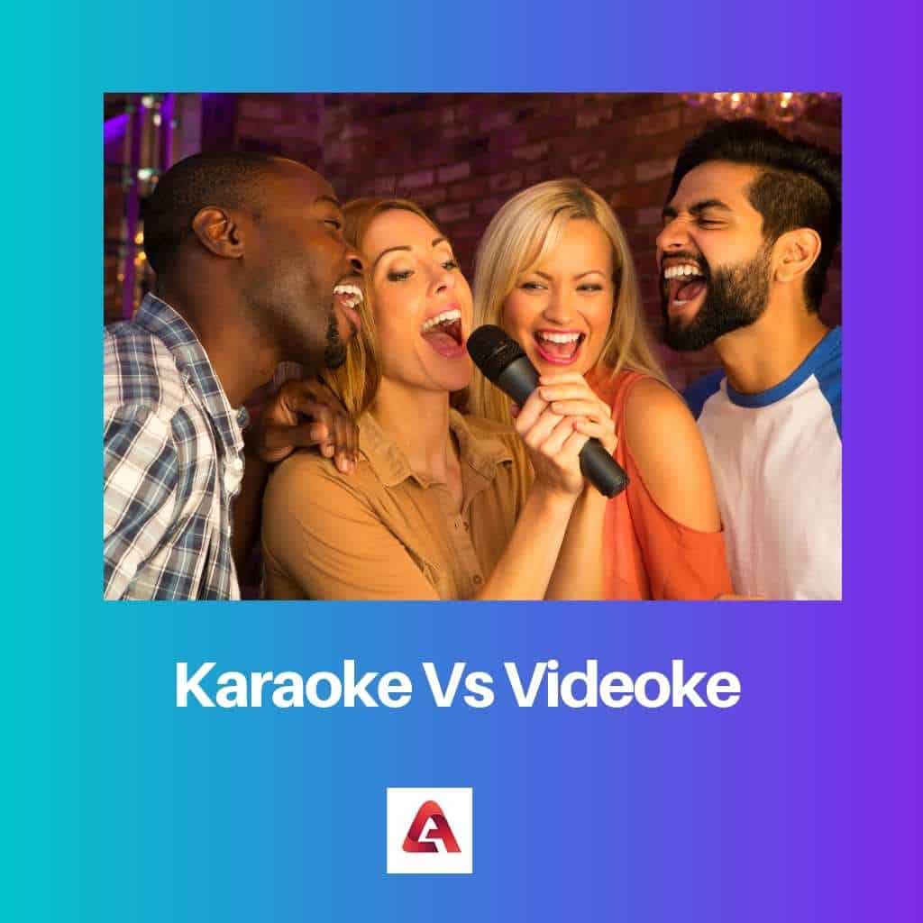 Karaoke vs Videoke Difference and Comparison