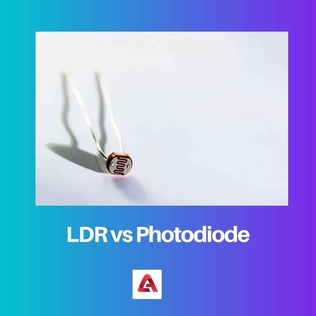 LDR vs Photodiode Perbedaan dan Perbandingan