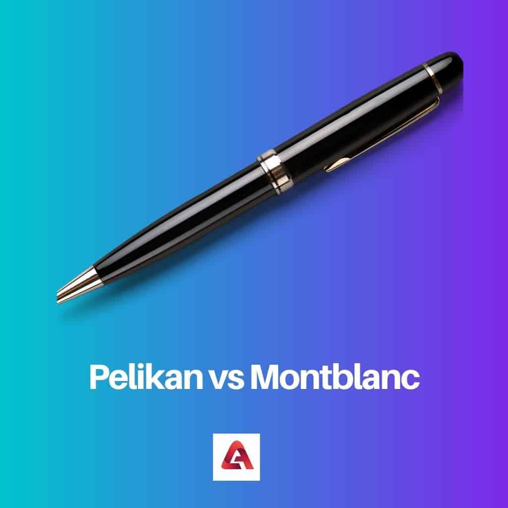 Pelikan vs Montblanc Difference and Comparison