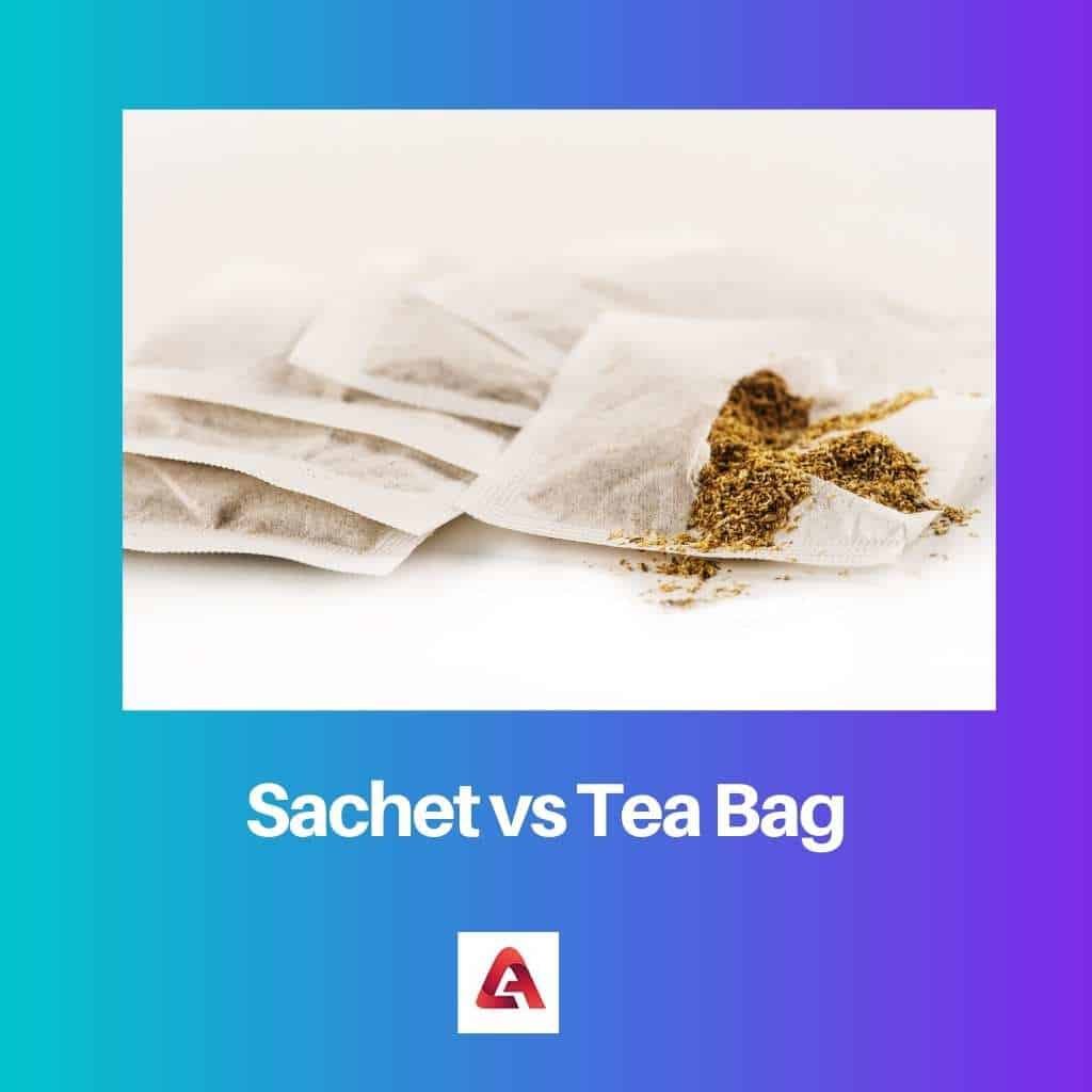 Sachet vs Tea Bag Difference and Comparison