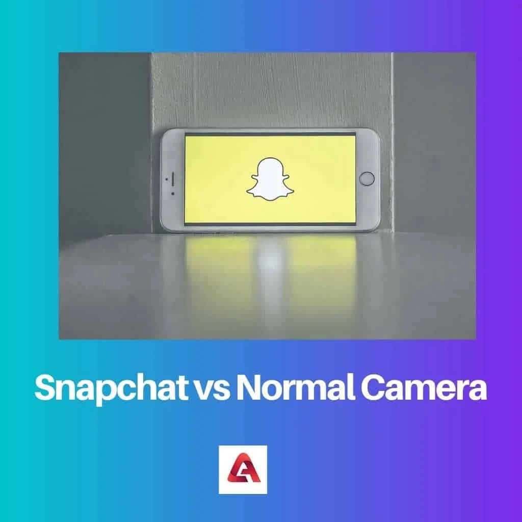 Snapchat vs Normal Camera Difference and Comparison