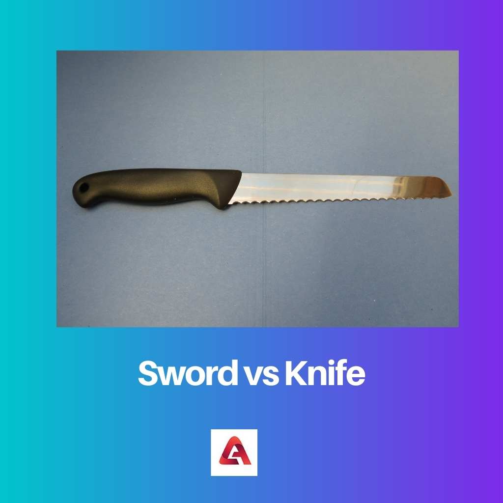 Sword vs Knife Difference and Comparison