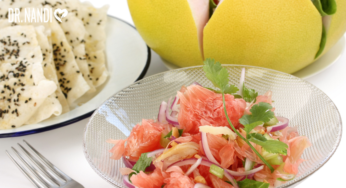 Vietnamese Pomelo Salad Recipe Ask Dr. Nandi Official Site