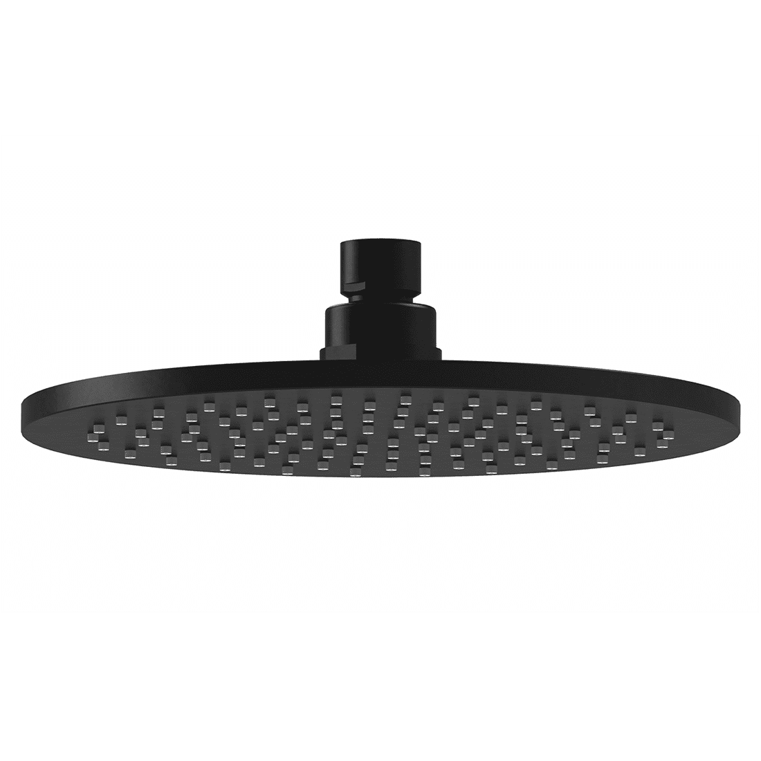 200mm HANDEL ROUND RAIN SHOWER HEAD MATT BLACK EBS Bathroom and