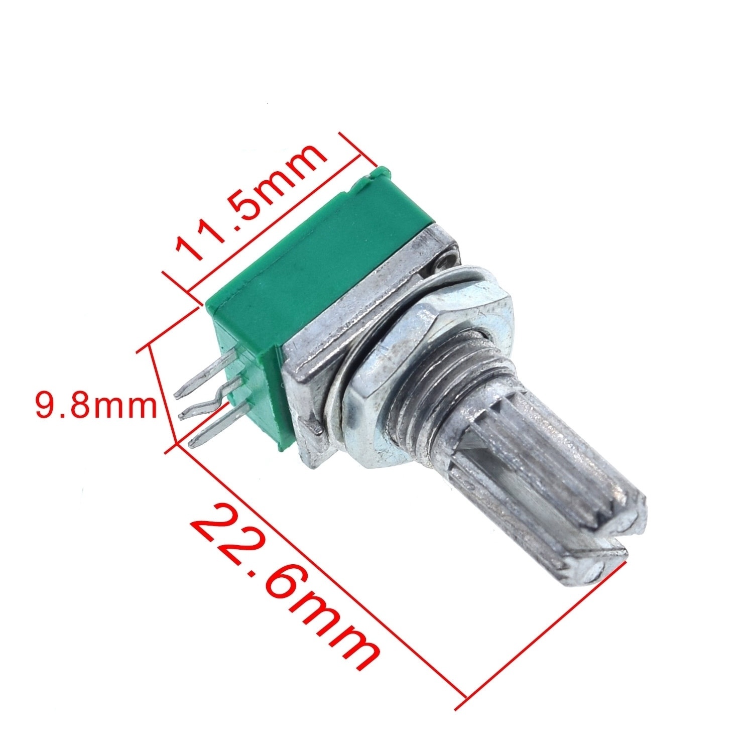 1pc B5K B10K B20K B50K B100K B500K Audio Amplifier Sealed Potentiometer