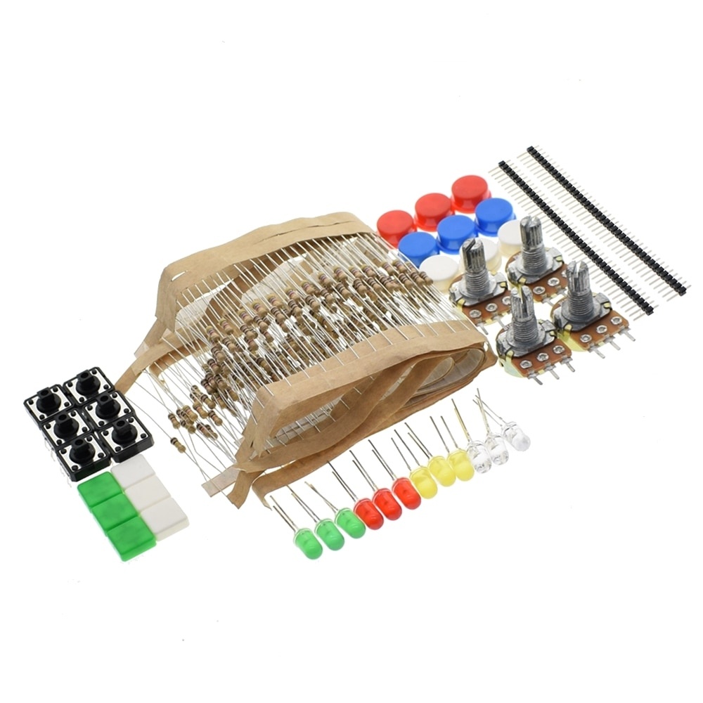 1 sets Handy Portable Resistor Kit for Arduino Starter Kit UNO R3 LED