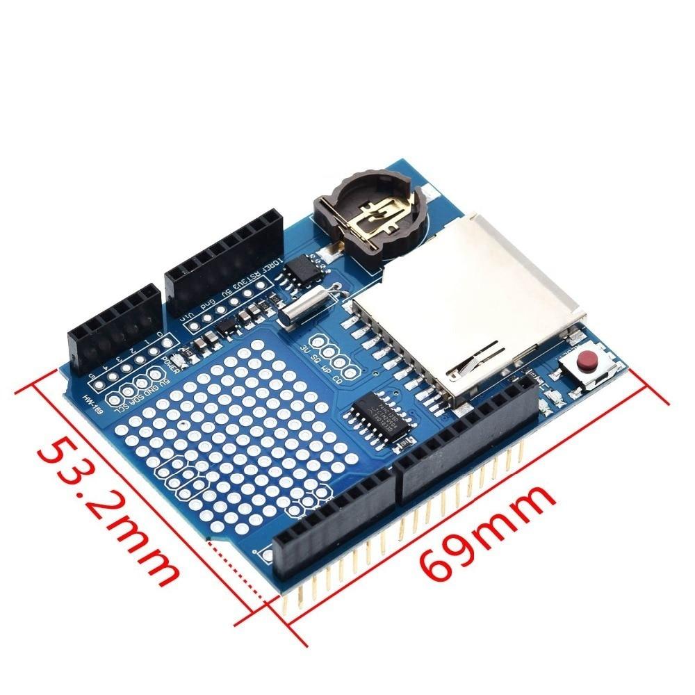 Data Logger Module Logging Recorder Shield V1.0 for Arduino UNO SD Card