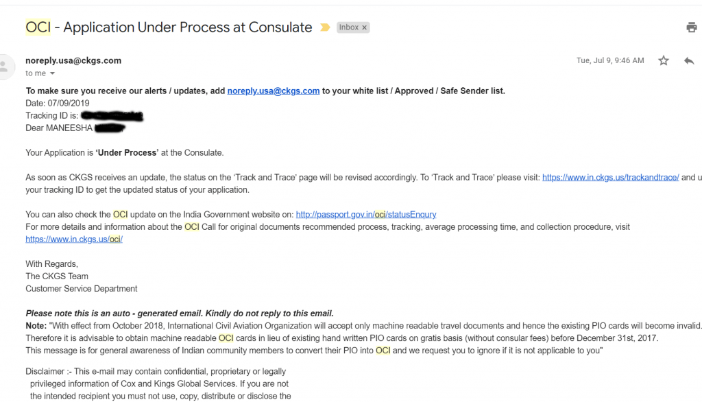How to apply for the OCI Card in the U.S. Ask Ellis