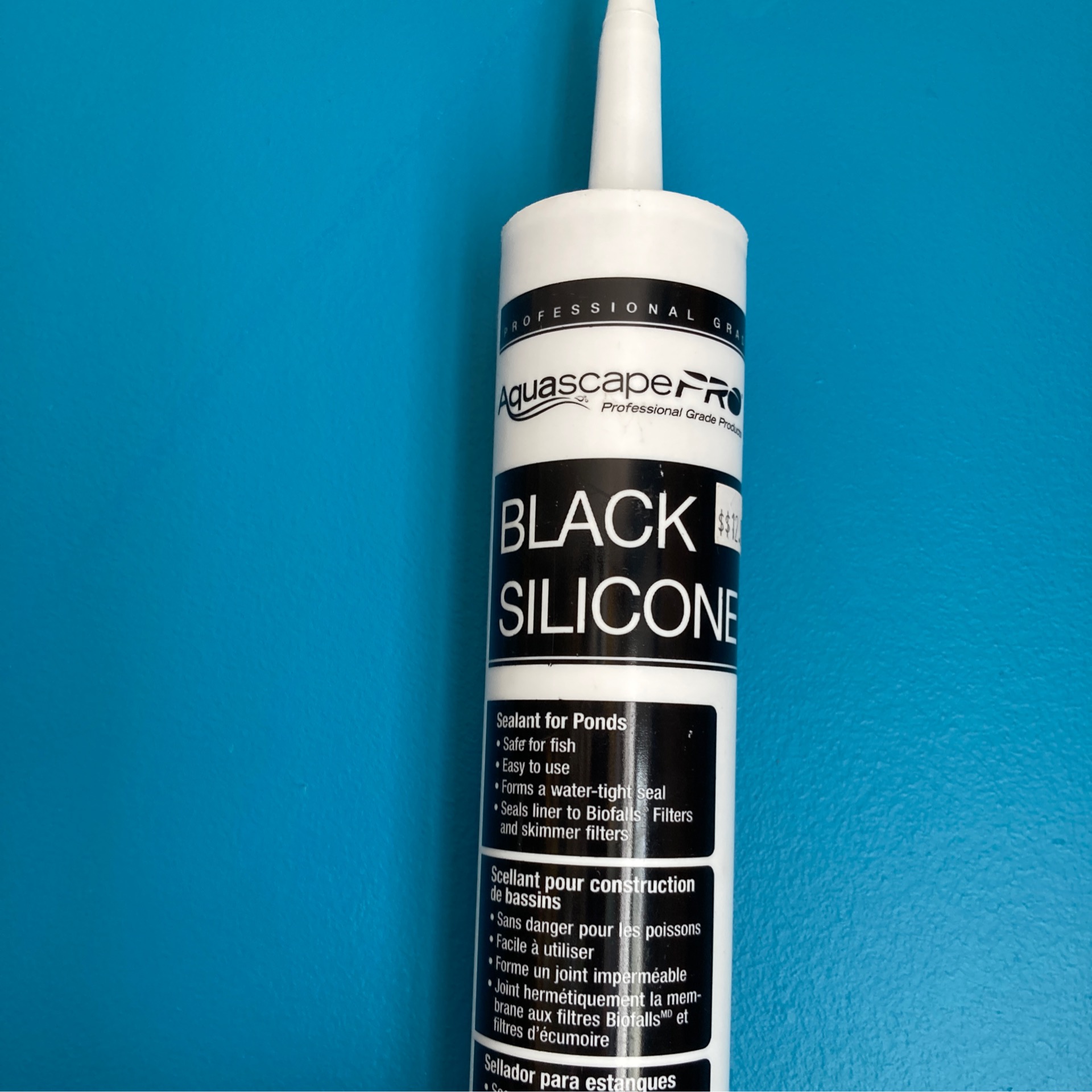 Aquascape 29186 Black Silicone 10oz ASK Farms