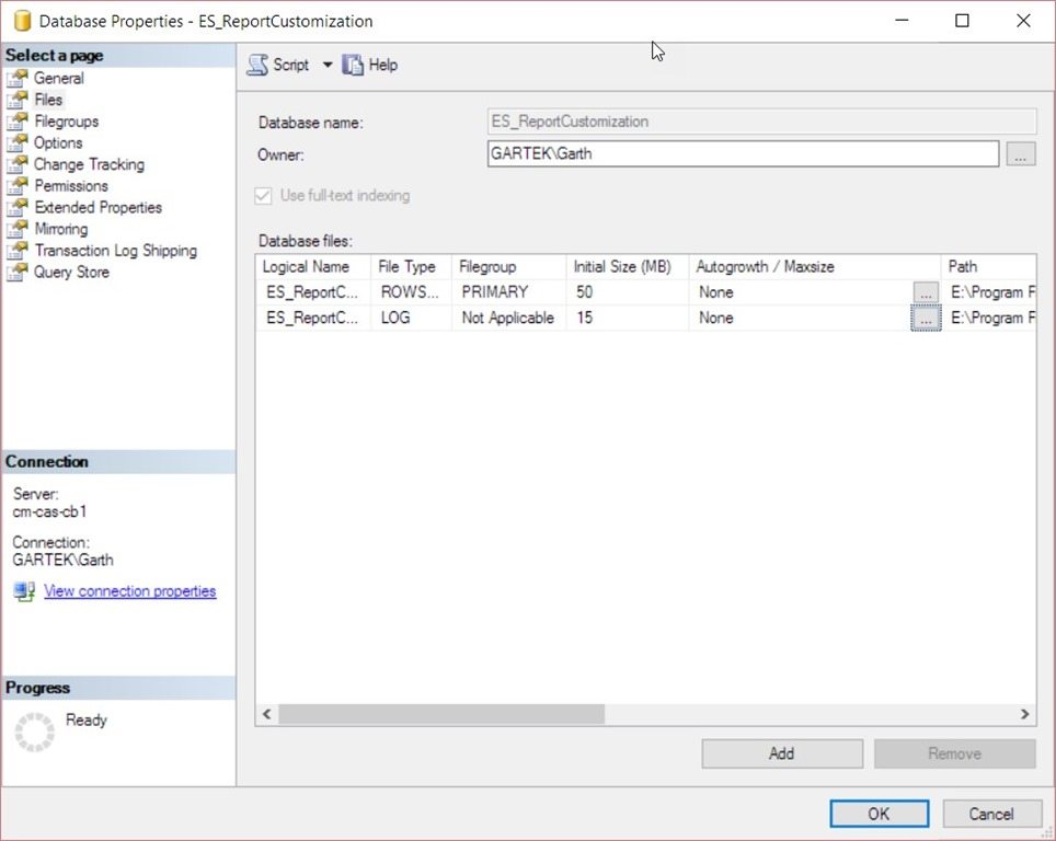 How to Define the Size of a SQL Server Database Ask Garth
