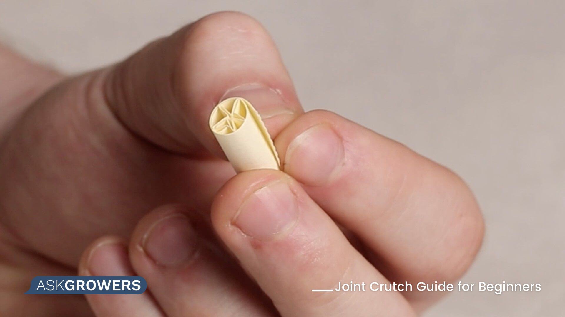 Joint Crutch FAQ How to Make a Filter for a Joint?