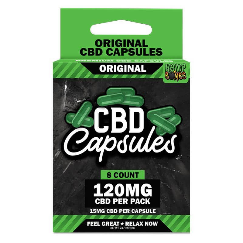 CBD 120mg Capsules by Hemp Bombs Coupon Code on AskGrowers