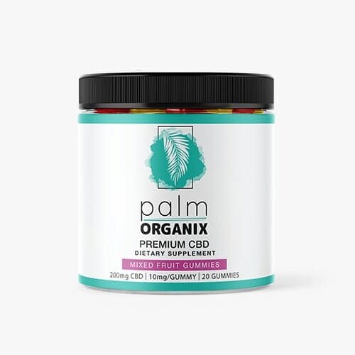 Palm Organix Gluten Free CBD Gummies 10mg AskGrowers