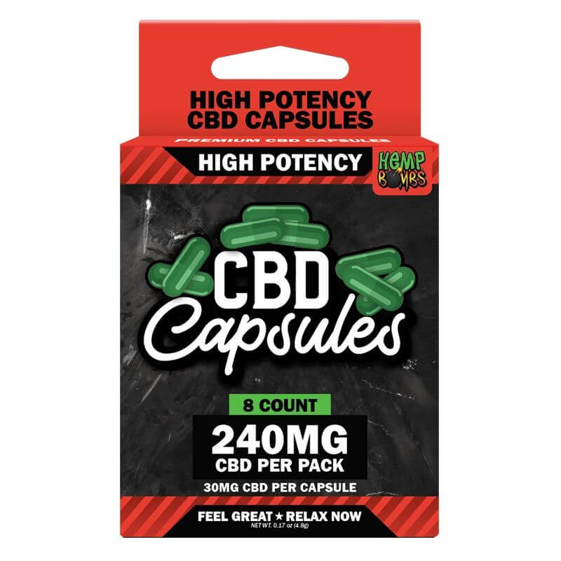 CBD Capsules High Potency by Hemp Bombs Coupon Code on AskGrowers