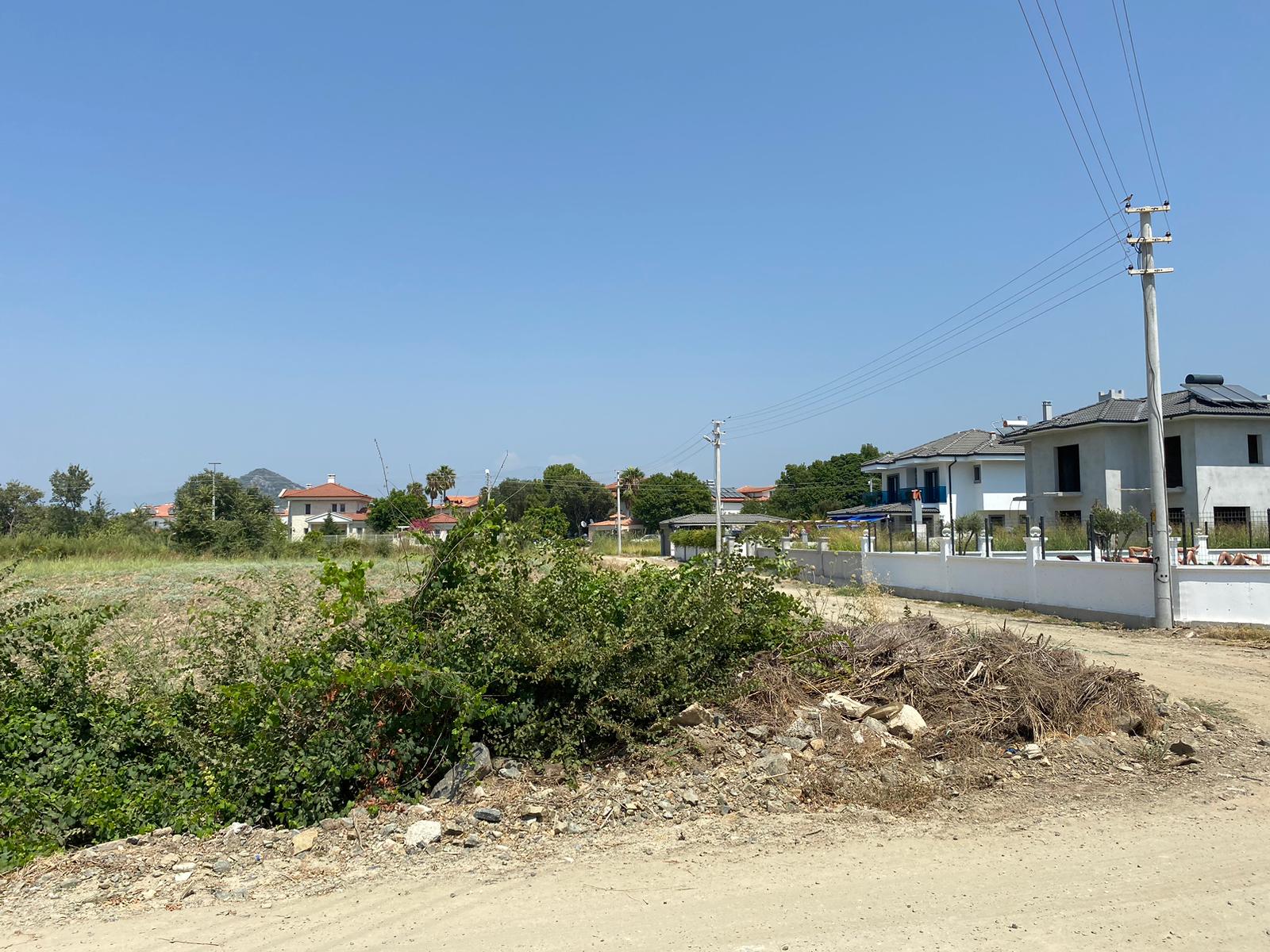 Land for Sale in the Maras area of Dalyan 900sqm Plot of Building