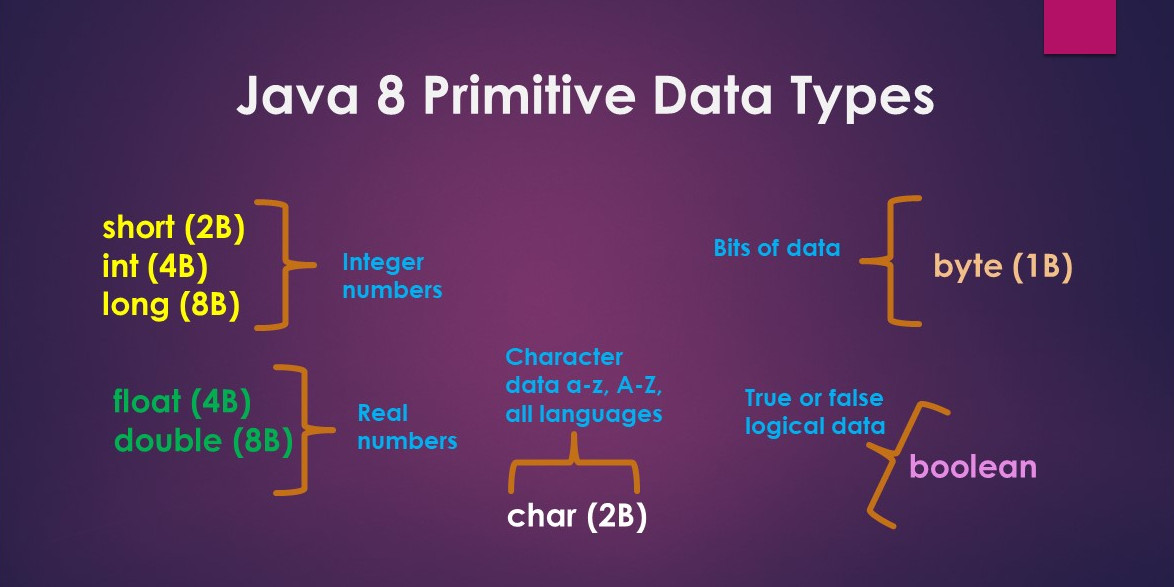 Data Types in Java askinraj