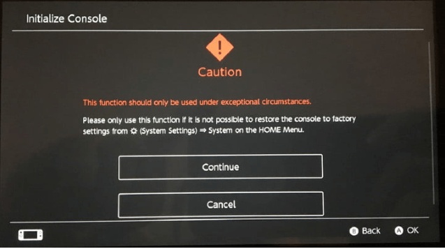 How to restore your Nintendo Switch to factory settings Askit