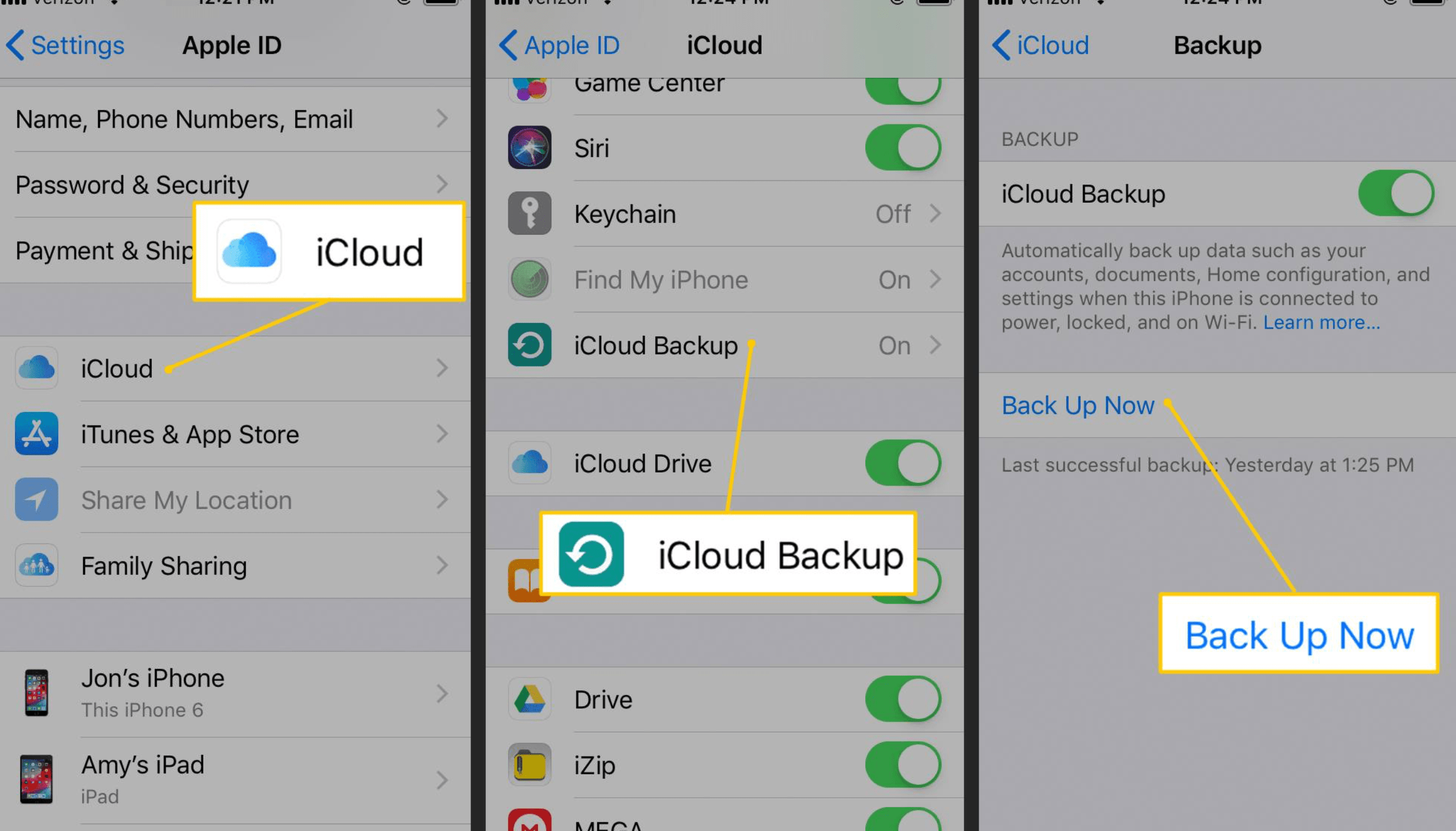 How to Transfer iPhone Contacts by Restoring an iCloud Backup Askit