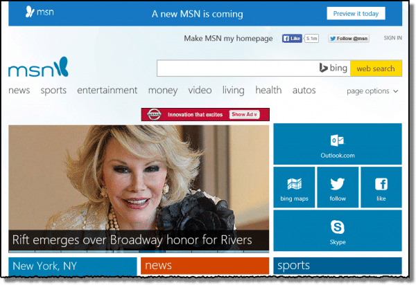 How do I get the old homepage back? Ask Leo!