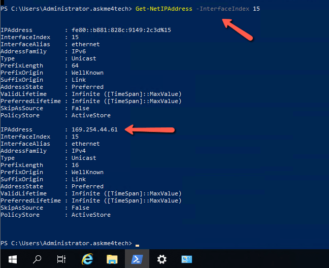 How to configure a network adapter with powershell Askme4Tech