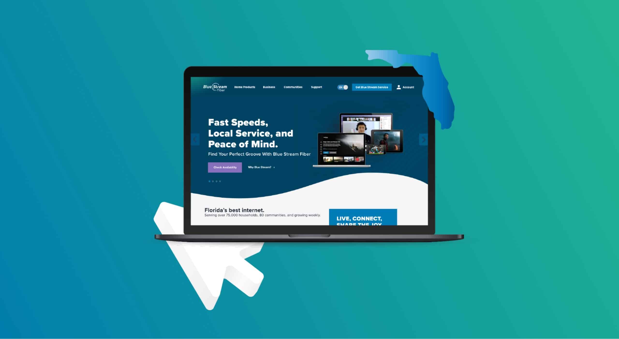 Blue Stream Fiber Pivot Group