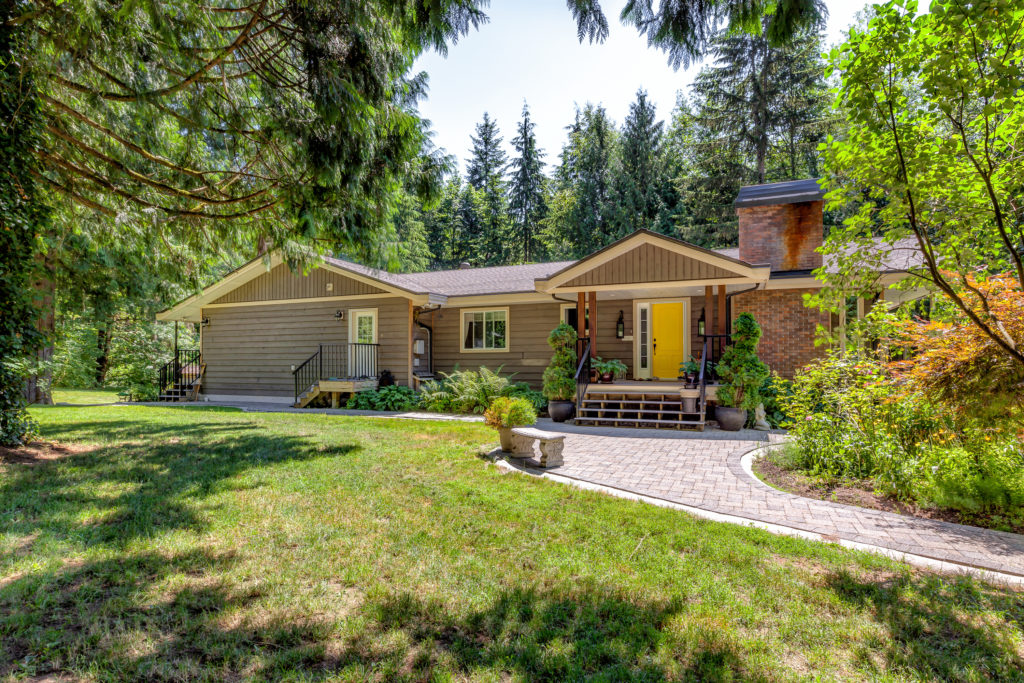 This 3,750 sqft rancher with basement home sits on a spectacular 8.63