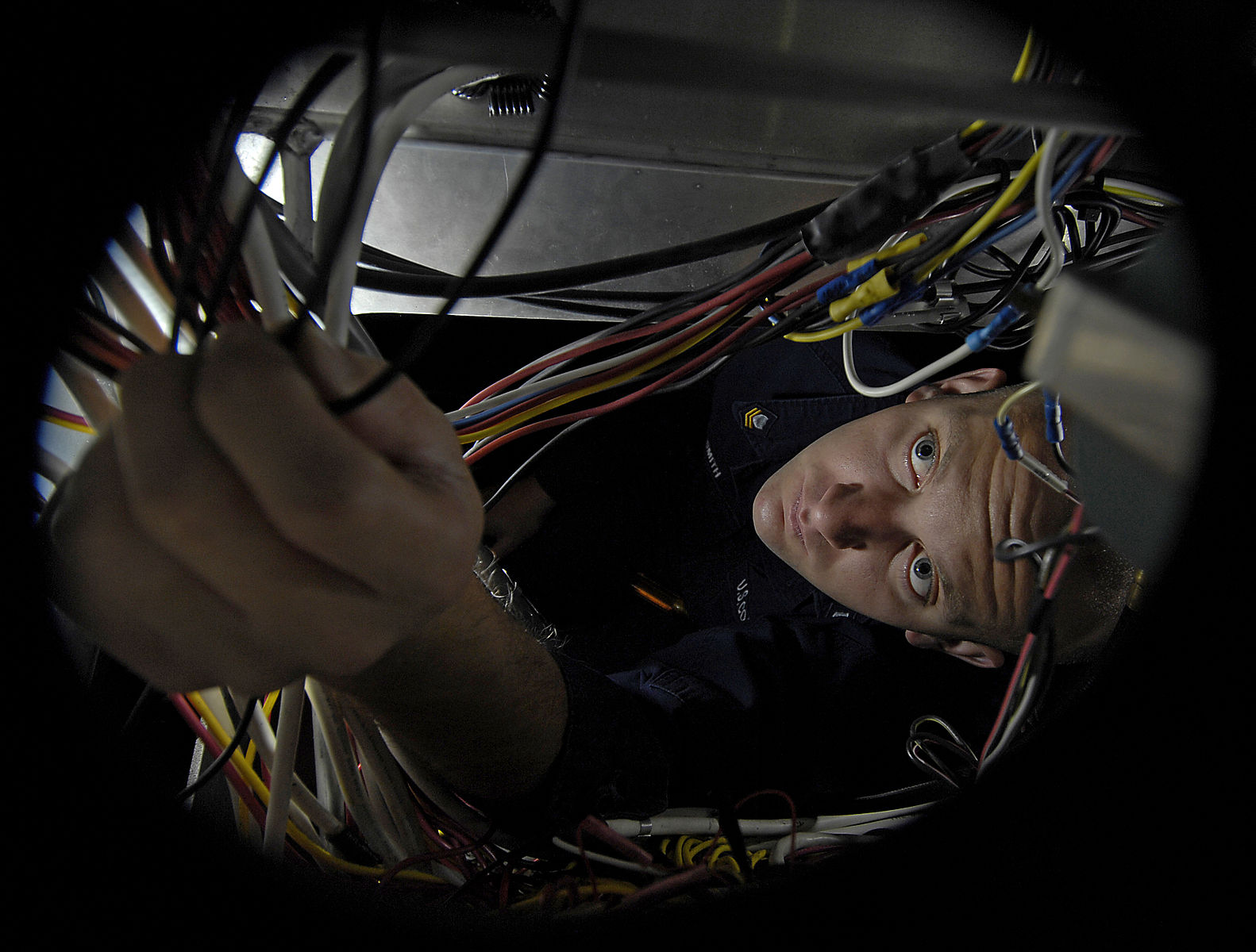 Electrician Working Ask The Electrical Guy