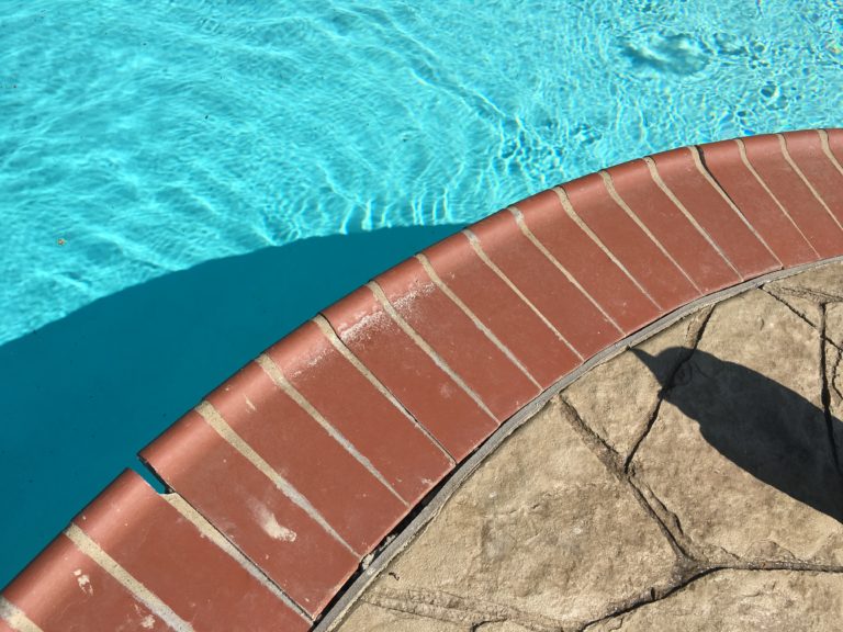 Expansion Joint Caulk on a Swimming Pool Why? Ask the Pool Guy