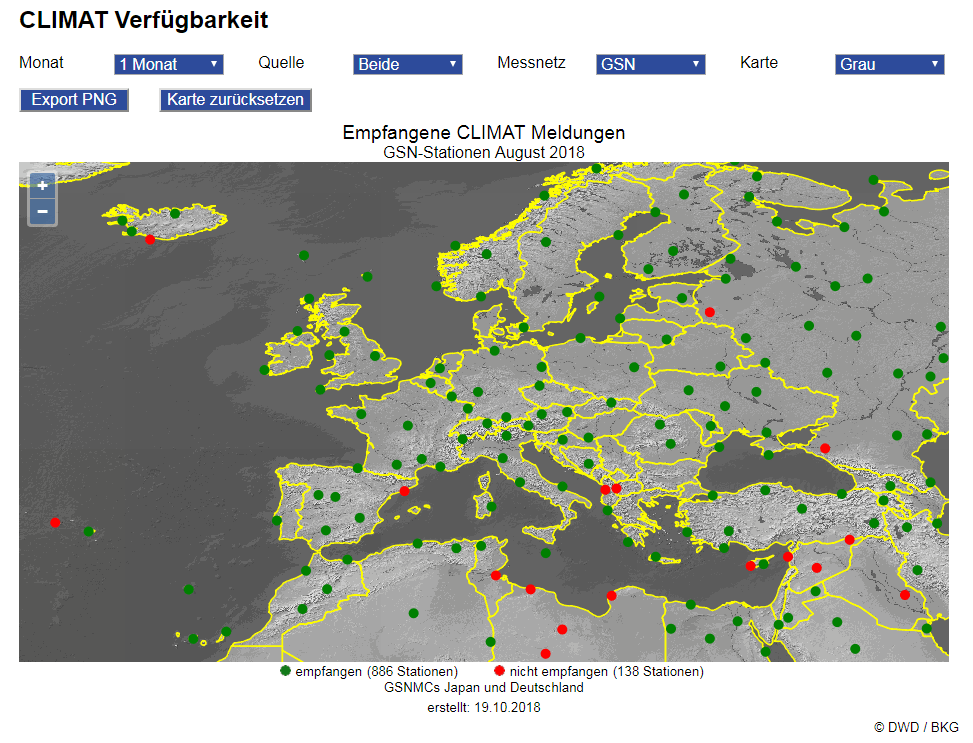 Climate Data Center CDC References