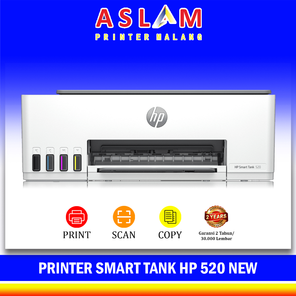 ASLAM PRINTER MALANG HP Smart Tank 520