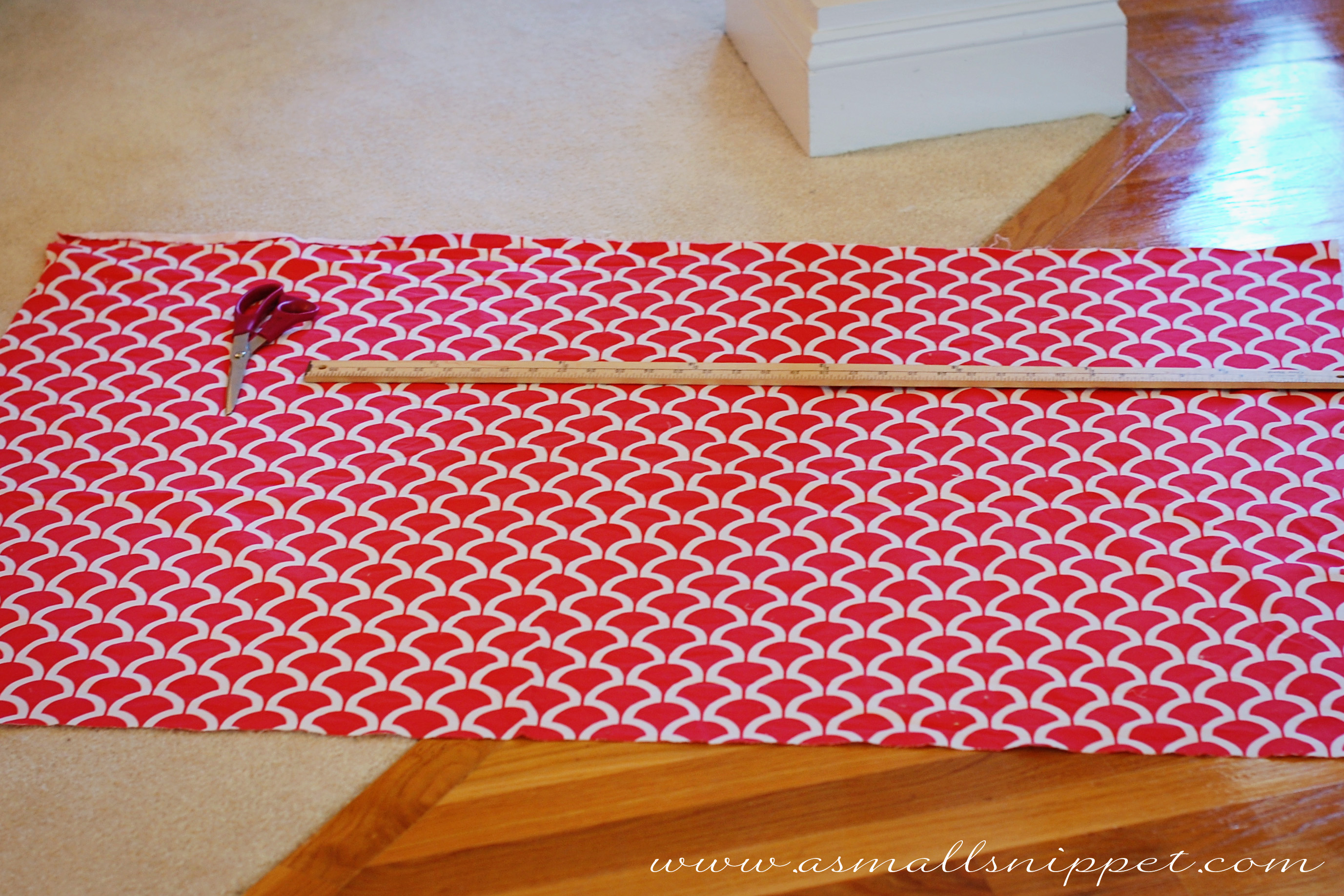 DIY Changing Pad Cover A Small Snippet