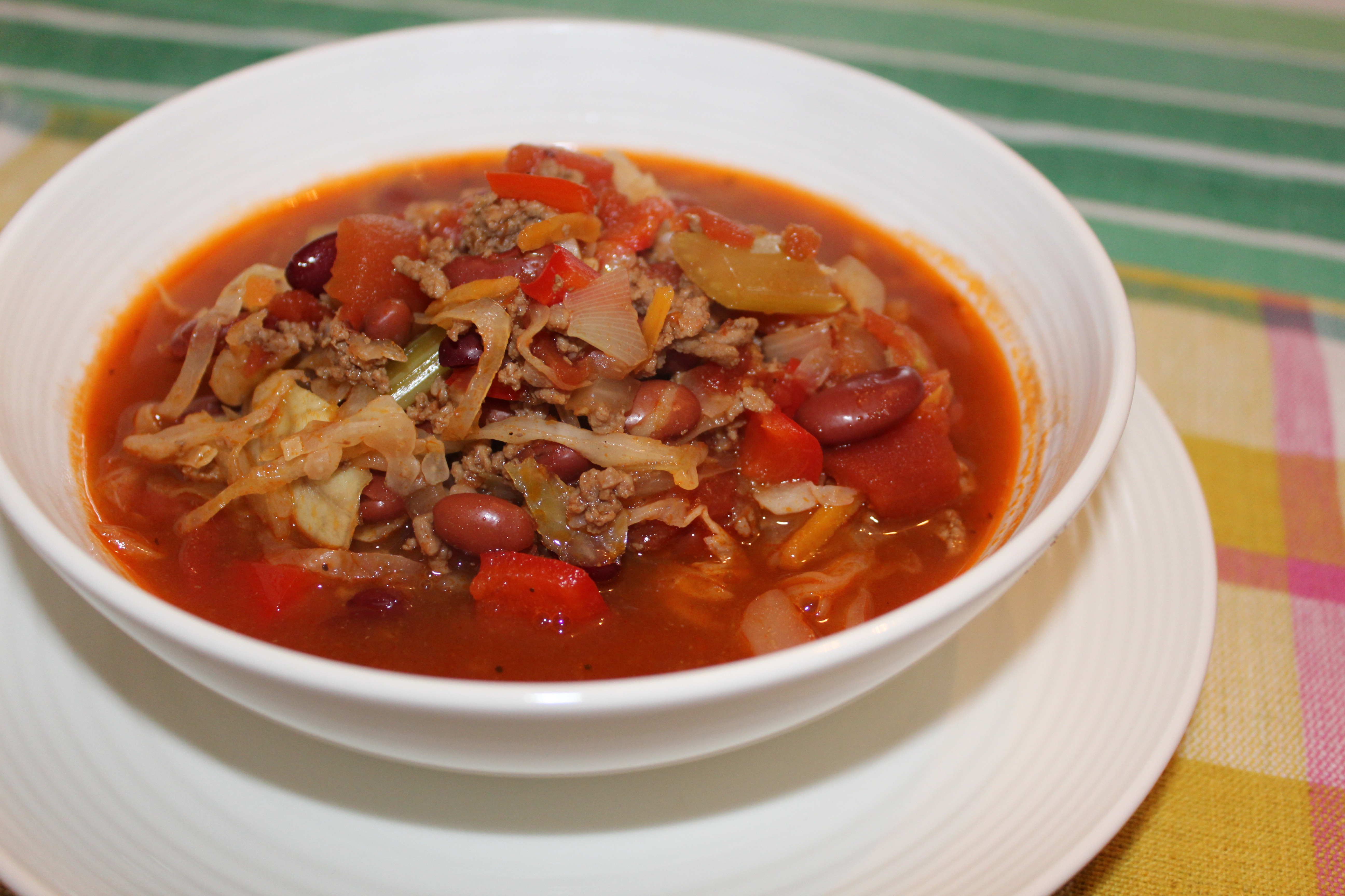 Shoney's Bean & Beef Cabbage Soup Just A Pinch Recipes