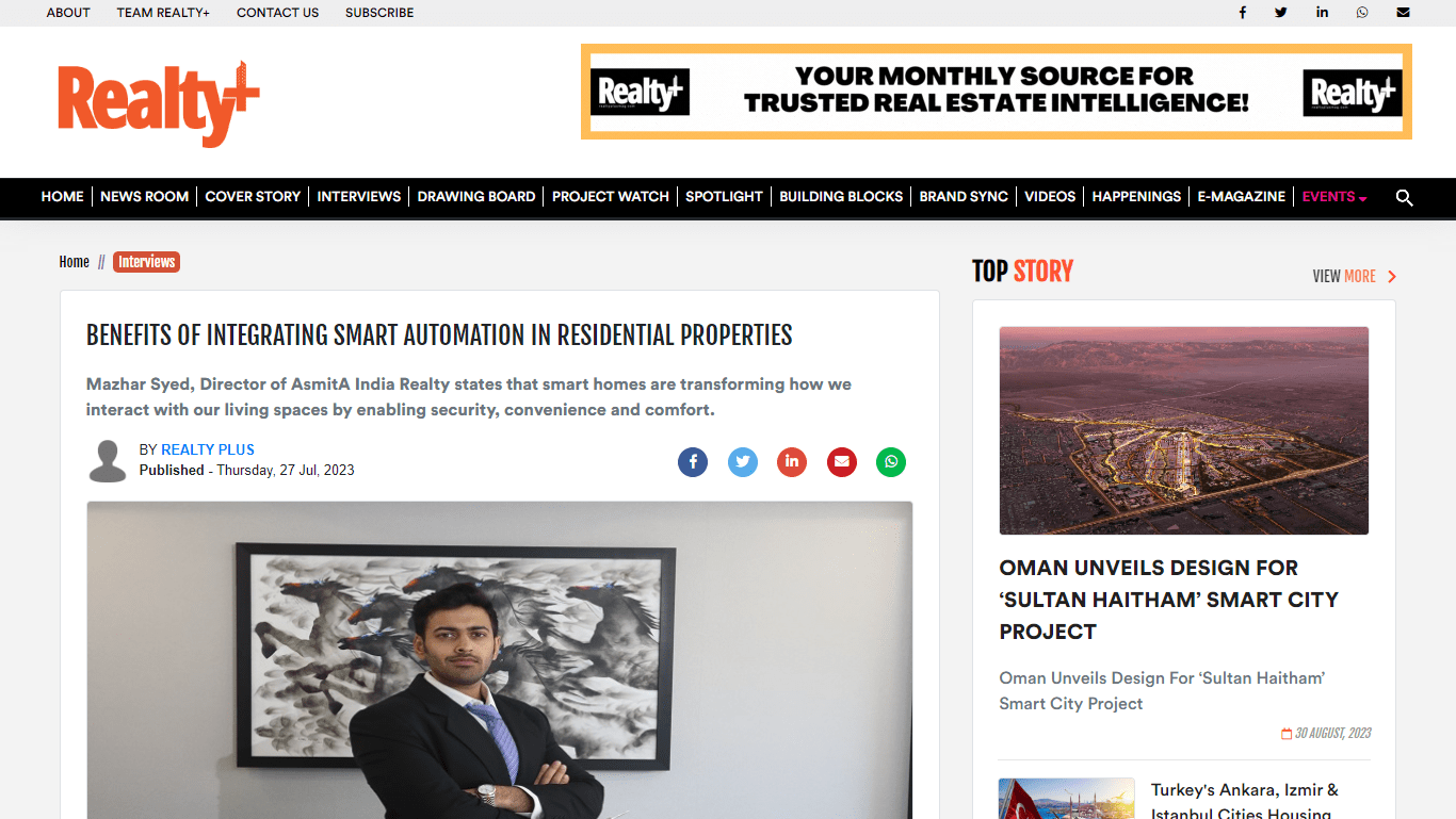 Realty + AsmitA India Realty