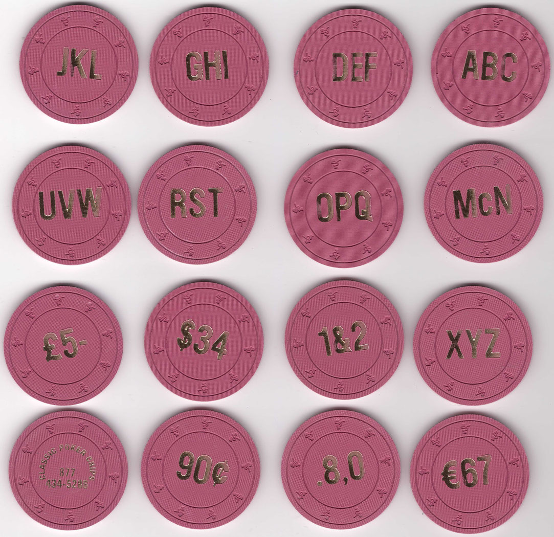 Classic Poker Chips Store