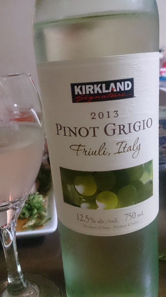 Kirkland Signature Friuli Pinot Grigio おやじのお散歩