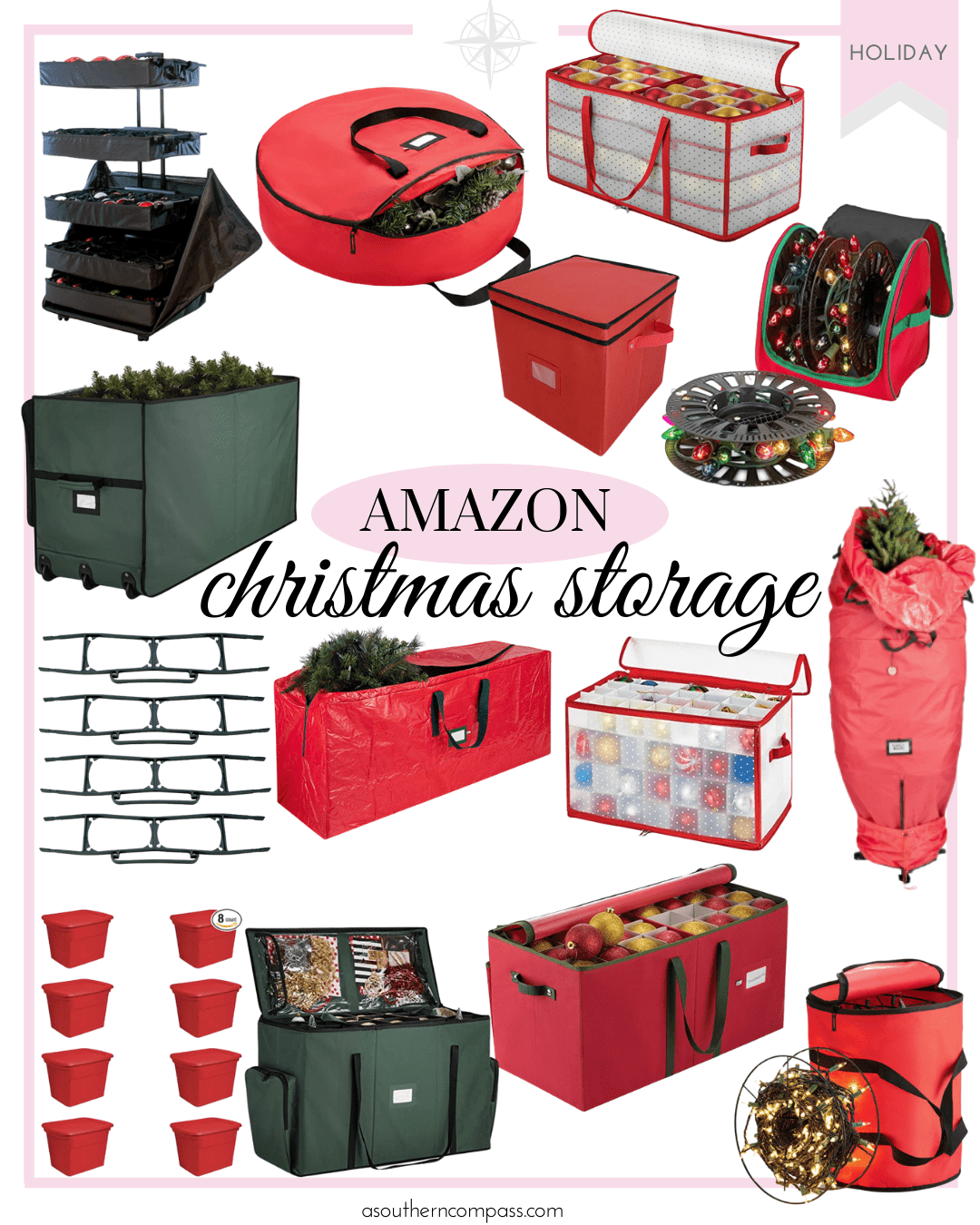 Christmas Storage and Organization A Southern Flare