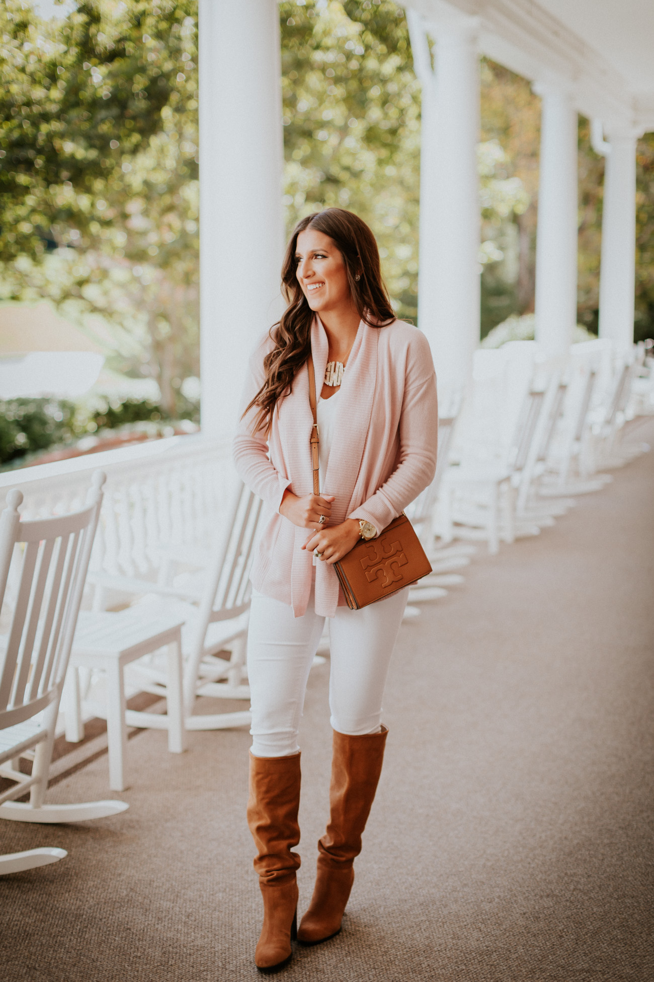Blush Pink Cardigan A Southern Drawl