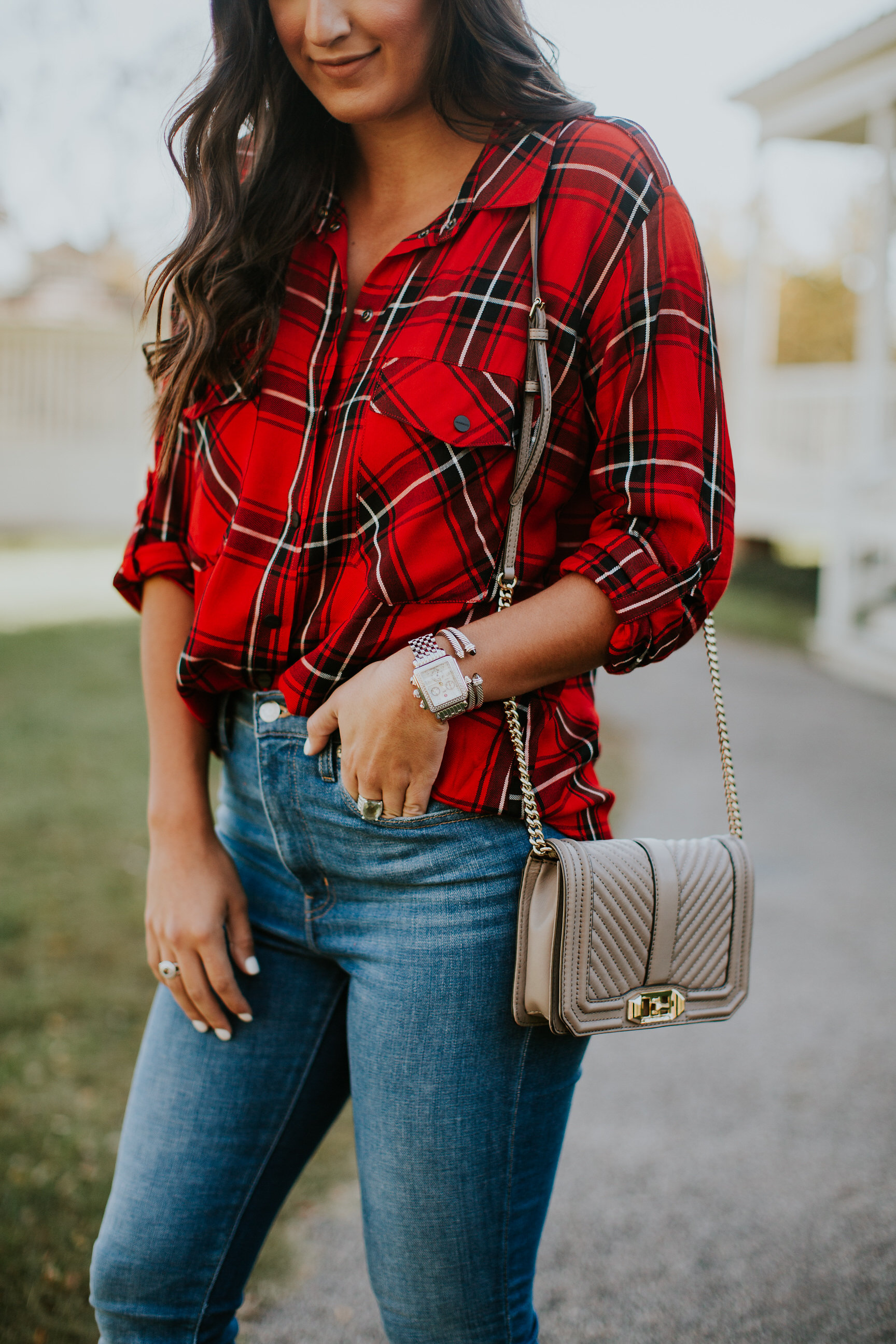 Holiday Plaid Shirt A Southern Drawl