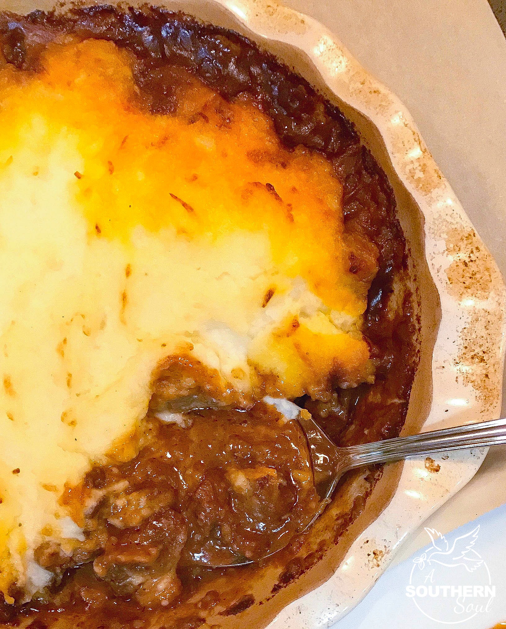 Beef Tips Shepherd's Pie A Southern Soul