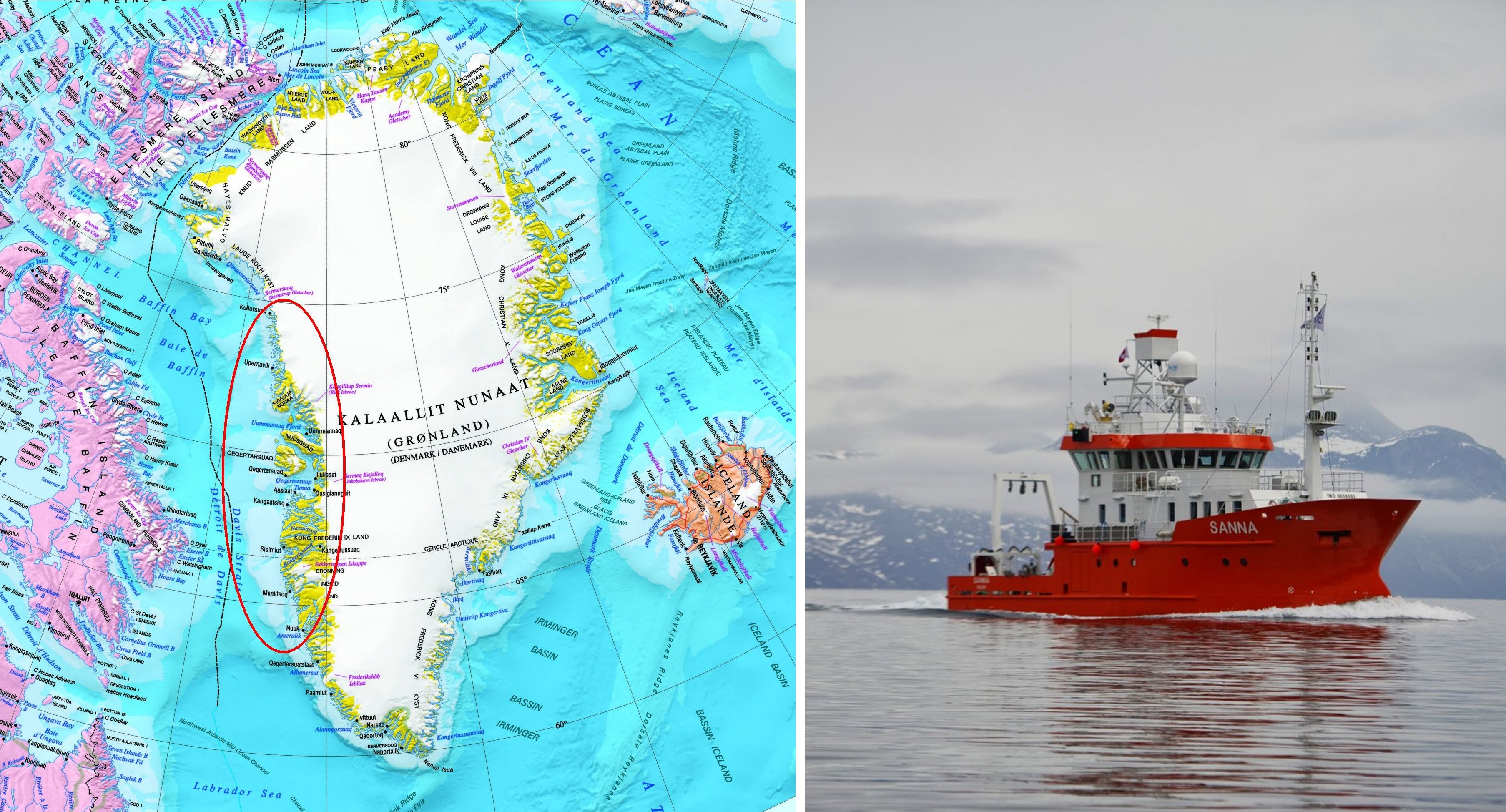 Sanna Bay Scotland Map The Baffin Bay System Study Sanna Campaign 2016 ARCTIC SCIENCE