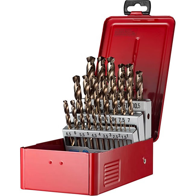 Dormer Drill set jobber HSCO, 1mm13mm x 25 pcs ASPAC Industrial Tools