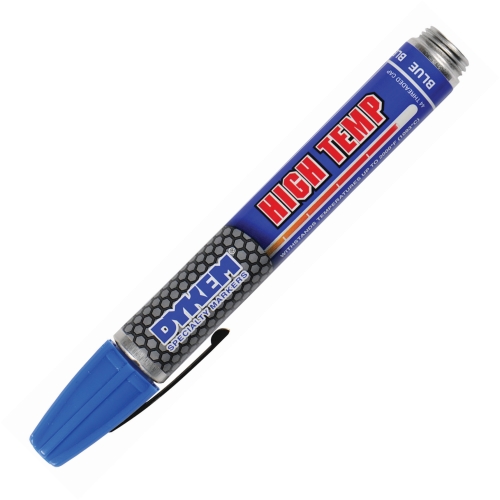 Dykem Paint Marker, High Temp, 44, Blue, Medium Tip ASPAC Industrial