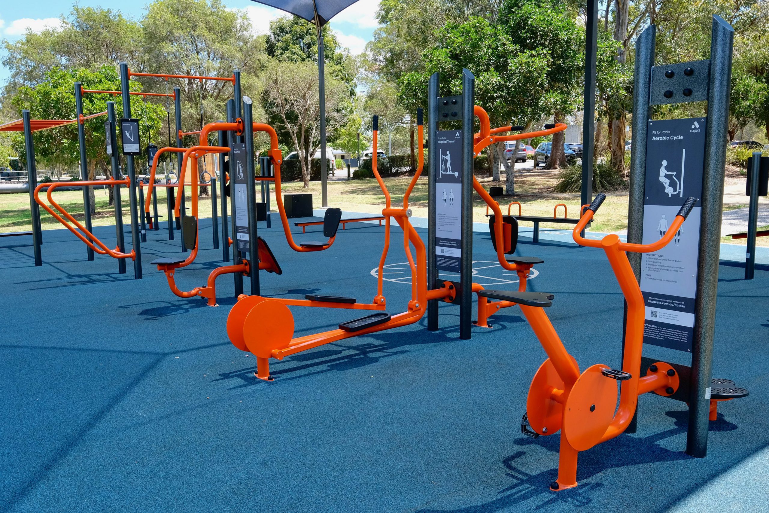 Grinstead Park Outdoor Gym City of Brisbane a_space