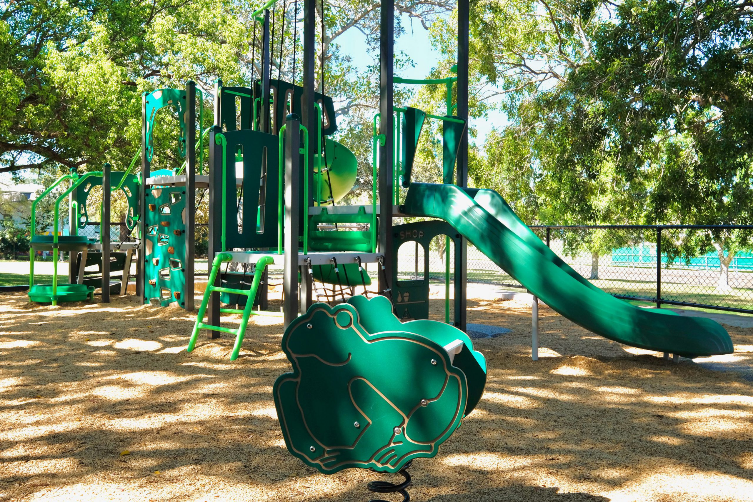 Brisbane City Council Grinstead Park Outdoor Fitness Equipment QLD