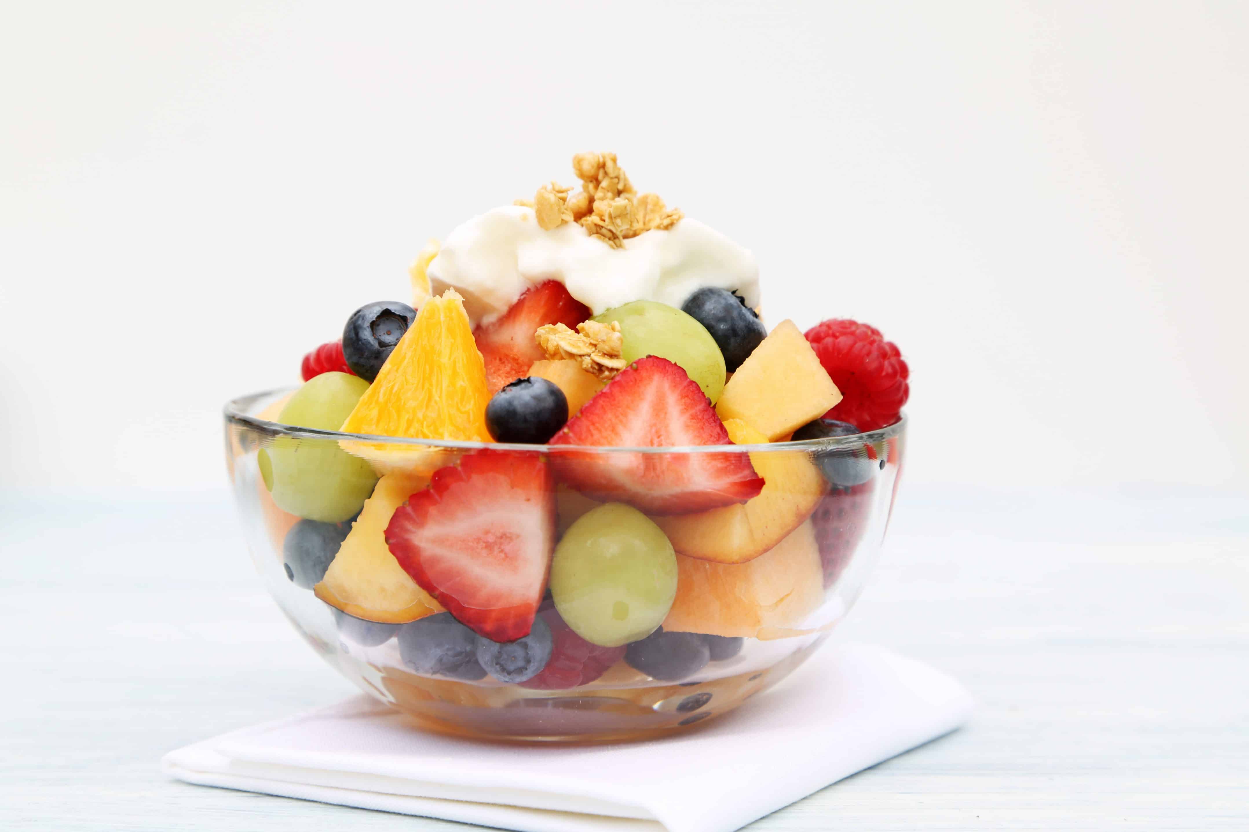 Cold and Creamy Fruit Cups Aspartame