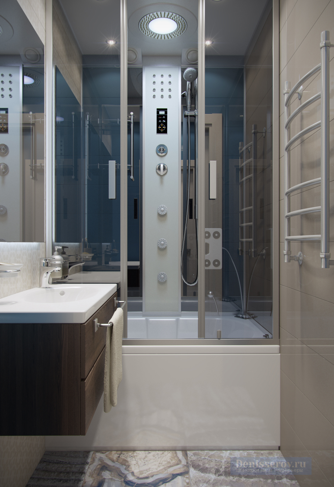 Ванная комната 4 кв. м