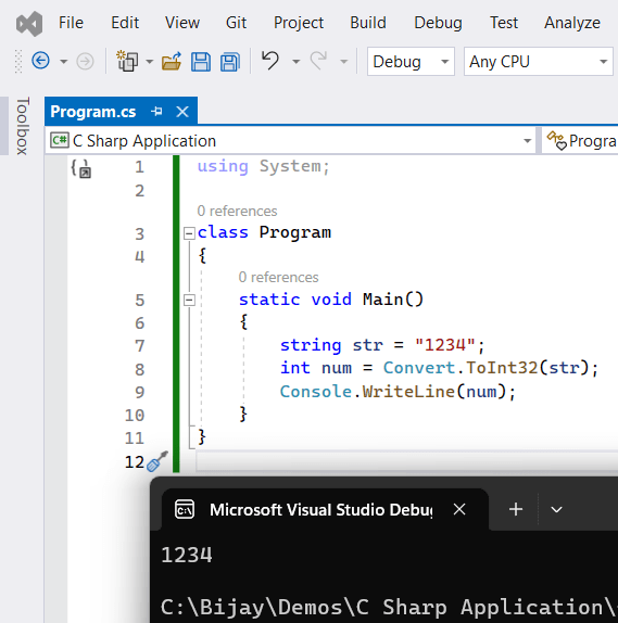 How to Convert String to Int Without Parse in
